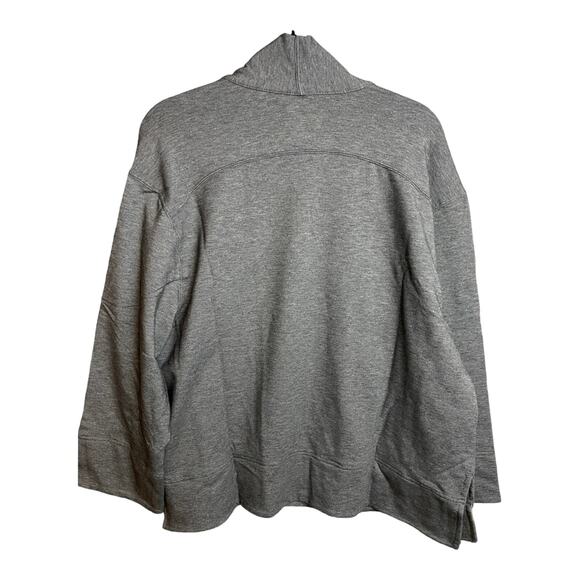 Ministry of‎ Supply Merino Wool Blend Fusion Terry Cardigan Gray Heather XS NWT - Picture 7 of 9
